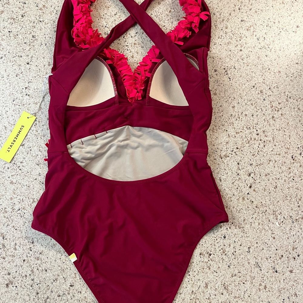 SUMMERSALT Confetti Deep dive Swimsuit NWTS - Picture 4 of 7